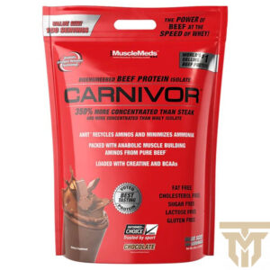 پروتئین بیف ایزوله کارنیور ماسل مدز 8 پوندیCARNIVOR 8 LB BAG