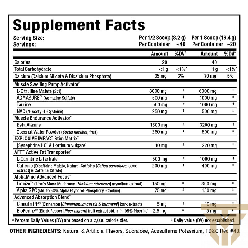 پمپ ایمپکت ایگنایتر آلمکسImpact Igniter Pre Workout - Allmax Nutrition پمپ ایمپکت ایگنایتر آلمکسImpact Igniter Pre Workout – Allmax Nutrition