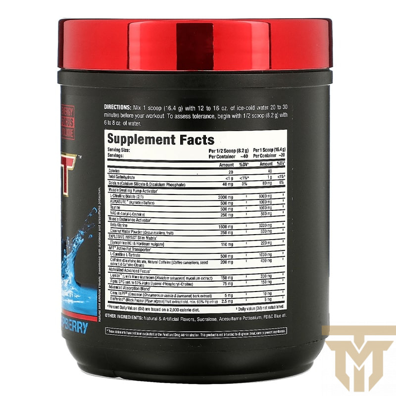 پمپ ایمپکت ایگنایتر آلمکسImpact Igniter Pre Workout - Allmax Nutrition پمپ ایمپکت ایگنایتر آلمکسImpact Igniter Pre Workout – Allmax Nutrition