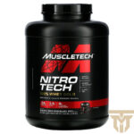 پروتئین نیتروتک وی گلد ماسل تک نیتروتک وی گلد 100% ماسل تک 5 پوندیnitrotech whey gold 5lbs Muscletech