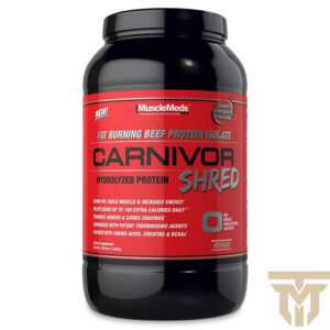 پروتئین بیف ایزوله کارنیور شرد ماسل مدز 2.28 پوندیMuscleMeds Carnivor Shred Beef Protein Isolate 2.28 LB